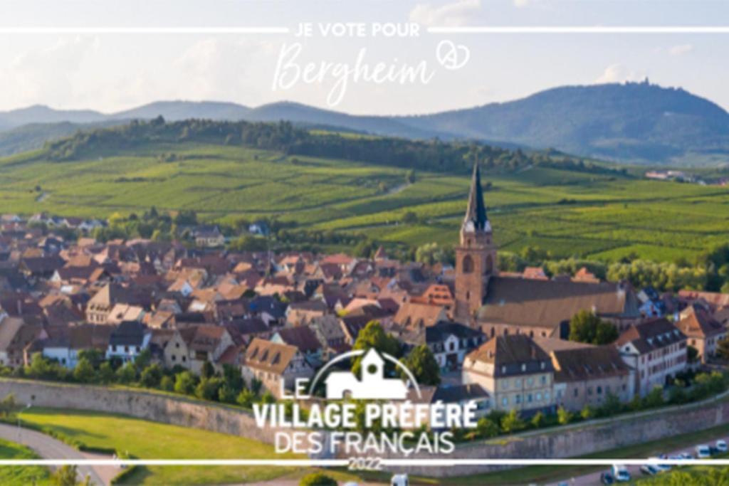 Апартаменты Vue Splendide Au Coeur Des Vignes Бергхейм Экстерьер фото